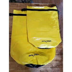 Dry Pak Roll Top Dry Gear Storage Bags -- 2 pack -- 1 small 1 medium size